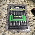Grip Power Nut Socket Bit Set 14-PC Hex New. Fixed Price $7.20.
