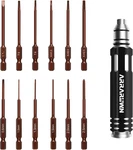 Hex Screwdrivers Set 12 In Hobby Tools Kit S2 Steel For Car Model. Fixed Price $22.29.