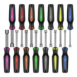 P.i.t. 14PC Nut Driver Set Sae Metric Solid Shaft Fastener Tools Color Coded. Fixed Price $62.63.