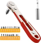 22-IN-1 Magnetic Ratchet Screwdriver Set W/reversible Wrench & Bits Compact. Fixed Price $9.99.