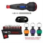 Vessel Tools 2025 Power Holiday Bundle E-assist Screwdriver, Bit Set, And One. Fixed Price $63.02.