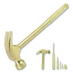 Great Neck 5-IN-1 Carpenter Hammer W/ Screwdrivers, 6.5" Long Gold Handle. Fixed Price $22.67.