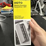 Hoto Electric Precision Screwdriver Adv 25 Magnetic S2 Bits Case Led Light Usb. Fixed Price $44.99.
