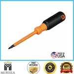 Klein Tools 6884INS Insulated Screwdriver, #1 Square Tip, 4-INCH Shank. Fixed Price $15.99.