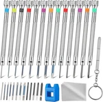 Screwdriver Set 13PCS 0.6-2.0MM Aomisiv For Eyeglass Sunglass Watchmaker. Fixed Price $15.99.