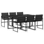 Outdoor Dining Set With Cushions And Tempered Glass Top Vidaxl. Fixed Price $476.99.
