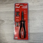 Milwaukee Multi-bit Screwdriver 11-IN-1 48-22-2761 New Sealed. Fixed Price $14.99.