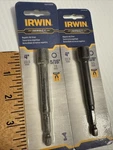 Set Of 2 Irwin Impact 4 Inch Magnetic Nut Drivers. 5/16 And 3/8. Fixed Price $17.00.