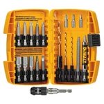 Dewalt DW2503 Rapid Load Quick Change Drill Bit Set, 20 Pieces, 3/8 - 1/2IN. Fixed Price $40.54.