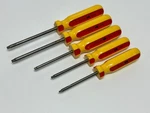Sk Tools Usa Rare Red/yellow Hard Handle Torx T15-T30 Screwdriver Set Lot. Fixed Price $79.99.