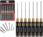 Injora Rc Hex Screw Driver SET-7PCS Car Tool Kit 0.9, 1.27, 1.3, 1.5, 2.0, 2.5,. Fixed Price $31.37.
