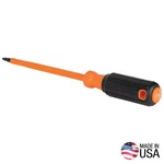 Klein Tools 6846INS Insulated Screwdriver, #2 Square Tip, 6-INCH Round Shank. Fixed Price $15.41.