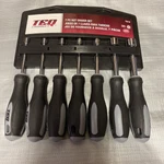 Teq Correct - 7 Pc Nut Driver Set Sae TQ418. Fixed Price $25.00.