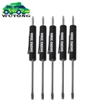5PCS Mini Pocket Screwdriver Phillips & Flat Head Tip With Magnet And Clip Black. Fixed Price $8.99.