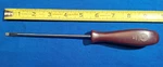 Vintage Maroon Handle Matco Tools SDMC6 9-1/2" Long 3/16" Flat Blade Screwdriver. Fixed Price $19.50.