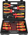 Insulated Screwdriver & Pliers Set, 1000V Electrical Tools For Electrician Magne. Fixed Price $65.99.