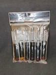 Workmans Choice 6 Piece Hollow Shank Nut Driver Set Pouch Sae 1/4 - 1/2 Inch. Fixed Price $26.80.