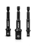 Boen Impact Grade Socket Adapter Set, 3-PCS Drill Bit With Holder.... Fixed Price $10.60.
