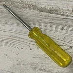 Pratt-read Usa 3/16" X 3" Phillips Head Screwdriver #1 Yellow Handle. Fixed Price $7.79.