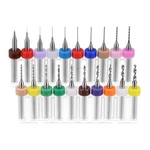 Uxcell Micro Pcb Drill Bit Set, 1/8" Shank 0.1MM-2MM Solid Tungsten 20PCS. Fixed Price $14.24.