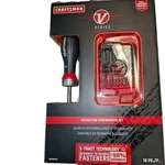 Craftsman V-series 18 Piece Ratcheting Screwdriver Set Assorted Bits CMHT68143V. Fixed Price $38.50.