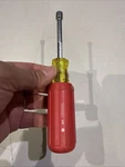 Stanley 1/4" Nut Driver With Cushion Grip Handle 61-806. Fixed Price $11.00.