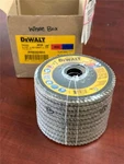 Lot Of 10 Dewalt 60 Grit Zirconia Flap Disc 4-1/2" X 7/8" DWA8207. Fixed Price $85.50.