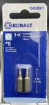Kobalt 2-PACK 1-INCH Square Screwdriver Bits New. Fixed Price $6.00.