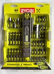 Ryobi 44 Pc Impact Drill Drive Bit Set Driving Kit W/ Case AR2025. Fixed Price $20.00.