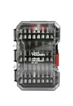 Hyper Tough 37-PC Screwdriver Bit Set Slotted Phillips Star Hex Square Nut. Fixed Price $28.02.