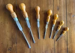 Sheffield England Cabinet Maker Screwdriver Set Of 7 Carpentry. Fixed Price $240.00.
