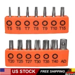 14 Torx Bit Set Torq Hex Star Spanner Tri Wing Screwdriver Tamper Proof Security. Fixed Price $5.80.