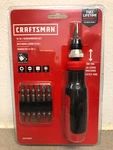 Craftsman CMHT68003 12-IN-1 Precision Multi-bit Screwdriver Set. Fixed Price $19.79.