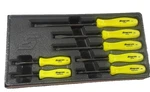 New Snap-on 7-PIECE Yellow Hi-viz Hard Handle Screwdriver Set SDDX70AHV. Fixed Price $269.99.