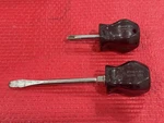 Snap On Tools Phillips Flat Screwdrivers SDDP22/ SDD5, Usa Made. Fixed Price $19.99.