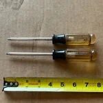 Craftsman Screwdriver Set Torx Hard Handle Piece T25 & T30. Fixed Price $12.00.