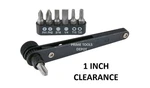 Pittsburgh 8PC Right Angle Ratcheting Screwdriver Set Sku 92630. Fixed Price $10.14.