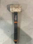 Ridgid Xlt 16 Oz Rubber Mallet Fiberglass Handle Tile Laminate Flooring Tool. Fixed Price $5.00.
