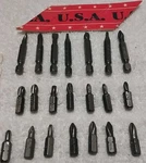 21PC Usa-made 1/4" 1"- 2" Assorted Sizes Hex Driver Bit Set. Fixed Price $22.56.