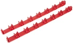 Ernst 6040 14 Tool No-slip Low-profile Screwdriver Rail Set Red. Fixed Price $51.00.
