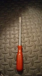 Mac Tools Flathead Screwdriver 11" Long Red Hard Handle Usa. Fixed Price $15.00.
