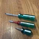 Vtg S-k Sk Magnetic Screwdriver, 1/4 Spinner, Slotted Stubby 73514, 72081,40954. Fixed Price $29.99.