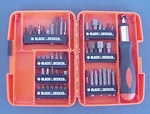 Black & Decker 49 Piece Screw-driving Set Screwdriver Nut Bit With Case. Fixed Price $29.99.