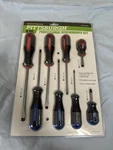 Pittsburgh Professional Screwdriver Set 8 Pc - Magnetic Tips/tpr Handles 94607. Fixed Price $13.00.