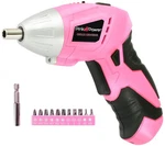 Pink Power Cordless Screwdriver Set - 3.6V Electric. Fixed Price $47.08.
