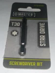 Master Mechanic T30 Star Screwdriver Bit New Old Stock From Shop 773499. Fixed Price $10.00.