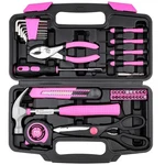 Dowell 40 Pieces Home Tool Set Pink, General Household Hand Kit. Fixed Price $30.28.
