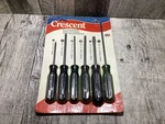 Crescent Peice Screwdriver Set Made In The Usa Model LCCS1006 (F7). Fixed Price $14.47.