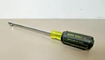 Klein Tools 11/32" Nut Driver Inch Hollow Shaft, Cushion Grip 646-11/32 In.. Fixed Price $12.95.