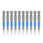 Jiozermi 10 Pcs Magnetic Phillips Screwdriver Bit Set 2 Inch Long, PH3-50MM. Fixed Price $6.84.